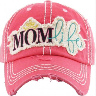 New  VINTAGE Distressed Baseball Cap Ladies Hat Adjustable Moms Life  eb-64274415